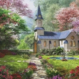 Puzzle Blooming Garden 1000 Pieces EUROGRAPHICS