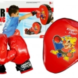 Children's boxing set with gloves and protectors