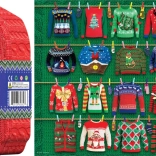 Christmas Sweaters Puzzle in a Tin Box 550 Pieces