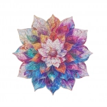 Wooden Puzzle Flower Mandala