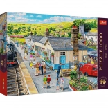 Trefl puzzle Premium Plus Tea Time – Train Station 1000 pieces