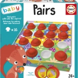EDUCA Baby Find the Pairs with Lolo the Squirrel