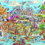 Puzzle 1500 Pieces Hollyworld