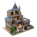 Miniature “Dream House” with LED Lighting - 2KIDS TOYS