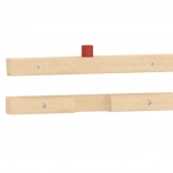 Górna i dolna listwa montażowa do 1 tablicy edukacyjnej MASTERKIDZ Flex