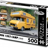 Puzzle RETRO-CARS Škoda 1203 Camp 500 pieces