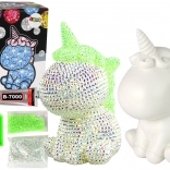 Kit créatif DIY Diamant Licorne Verte