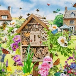Puzzle TREFL Premium Plus Tea Time: Home for Bees 1000 pieces