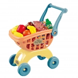 Shopping Cart with Bioplastic Groceries