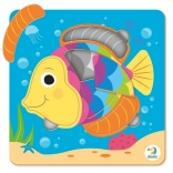 DODO Fish Puzzle – educational puzzle for ages 18 months+