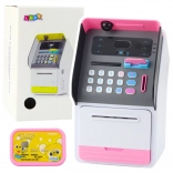 Pink Children's ATM Safe with PIN Code