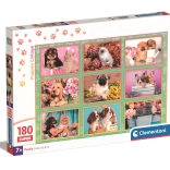 Clementoni puzzle Puppies 180 pieces