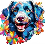 EscapeWelt wooden puzzle dog 300 pieces