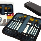 Sæt med pensler til kunstnere 10 stk i etui