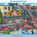 RAVENSBURGER Puzzle Firefighters in Action 48 pieces