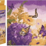 Diamond Painting Butterfly Meadow 30 × 30 cm
