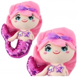 Plush Mermaid with Sequin Tail 28 cm