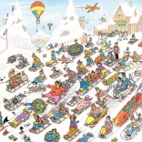 Puzzle JUMBO Jan van Haasteren – Downhill, 2000 pieces