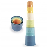 Smoby Little Green magische toren van bioplastic, 6 delen