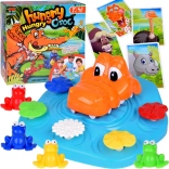 Interactive Game Hungry Crocodile and Escaping Froggies