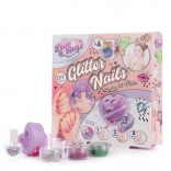 Glitter Nail Set Love and Hugs