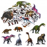 Sticker Set for Kids with Dinosaurs 4-7cm 50pcs