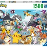Puzzle 2D 1500 pieces Pokémon Classic