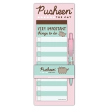Set per appunti PUSHEEN con magnete e penna