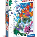 Puzzle CLEMENTONI Super Friends! MAXI 104 pieces