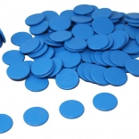 Blue Game Tokens Wissner 100 pcs