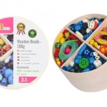 Viga Wooden Beads for Crafting