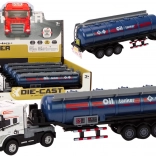 Camion-citerne 1:24 avec remorque détachable, sons et lumières