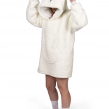 Warm Hoodie Blanket with Hood 'Sheep' for Teenagers and Adults