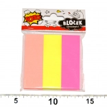 Sticky notes pad 3 colors