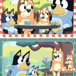 Folding Puzzle Bluey at the Picnic 2x12
