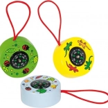 Goki kids’ compass with pictures and lanyard