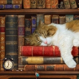 Cat Nap Puzzle XL 500 Pieces Eurographics