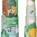 Piramis poharakból Safari