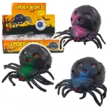 Anti-stress squeeze spider with gel beads