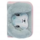 School Pencil Case Bunny – plush single-compartment case BAAGL