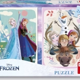 Frozen Puzzle: Anna and Elsa 2x77 pieces