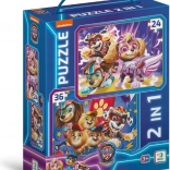 Children's Puzzle Paw Patrol Paws Save the World 2 in 1