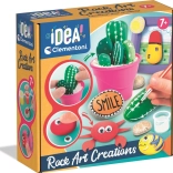 Clementoni Idea creatieve set voor het versieren van stenen