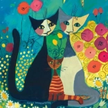 Heye metallic puzzle Flower Bed 1000 pieces