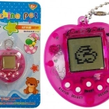 Electronic game TAMAGOTCHI pink with short chain