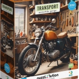 Puzzle Dodo Transport: Biker Work 500 Pieces