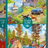 Puzzle Summer Relaxation 2x500 pieces