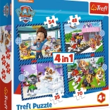 Puzzle 4-in-1 Paw Patrol – Pup Tales