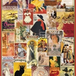 Puzzle Vintage affiches d’opéra et de théâtre 1000 pièces EUROGRAPHICS