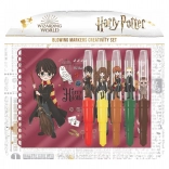 Harry Potter fújó filctoll készlet füzetettel